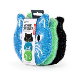 Kitty Scrub Sponges, Set Of 3