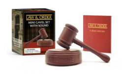 Law & Order Mini Gavel Set With Sound