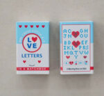 Love Letters Mini Hoop Cross Stitch Matchbox 4