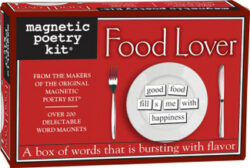 Magnetic Art Word Magnets - Food Lover