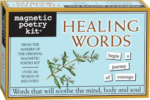 Magnetic Art Word Magnets - Healing Words
