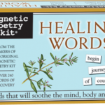 Magnetic Art Word Magnets - Healing Words