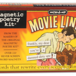 Magnetic Art Word Magnets - Mixed-up Movie Lines