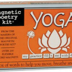 Magnetic Art Word Magnets - Yoga