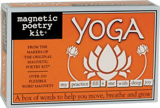 Magnetic Art Word Magnets - Yoga