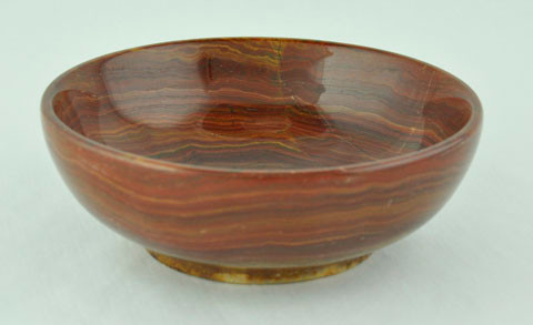 Marble Bowl -saffron Brown