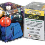 Marble Set - Local Universe Earth Mercury Venus Mars & Galaxy