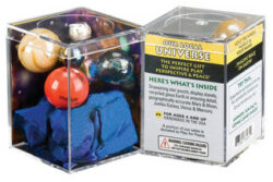 Marble Set - Local Universe Earth Mercury Venus Mars & Galaxy