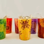 Maroma Green Light Glass Candle