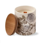 Meadow Flowers Ceramic Soy Candle