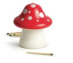 Merry Mushroom Match Holder