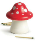 Merry Mushroom Match Holder