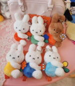 Miffy Flower Plush Key Chain 8
