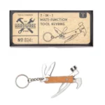 Mini 7-in-1 Multi-tool Hammer Keyring With Giftbox