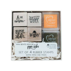 Mini Bento Box Stamp Set - Teachers