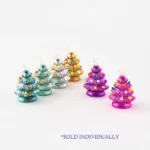 Mini Ceramic Christmas Tree With Multi Colored Lights