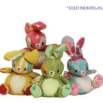 Mini Chirimen Beanbag Bunny