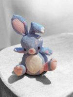 Mini Chirimen Beanbag Bunny 2