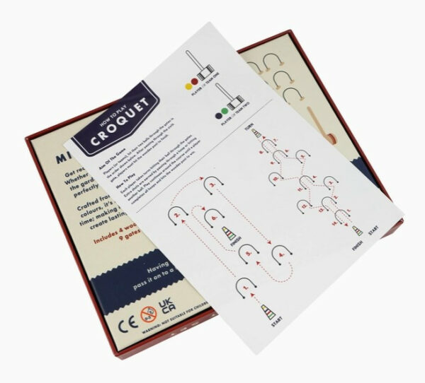 Mini Croquet Set4