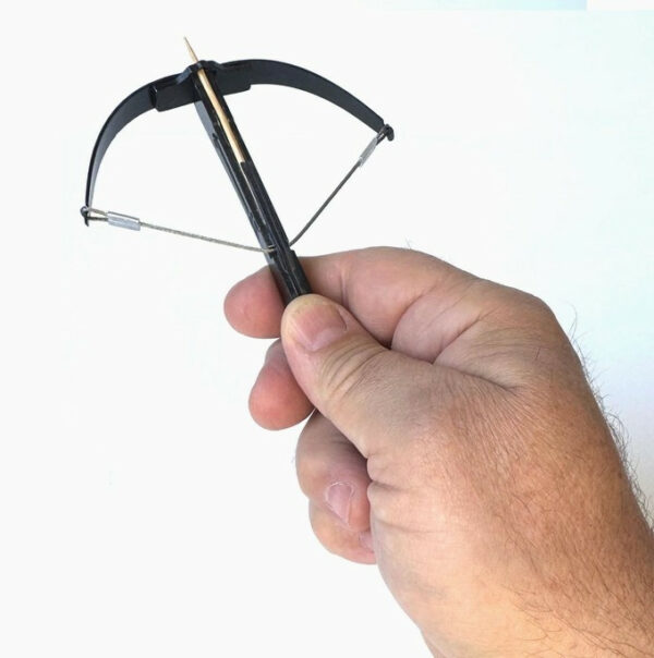 Mini Crossbow Toothpick Shooter 1