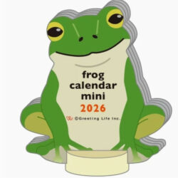 Mini Die-cut Frog Calendar - 2026