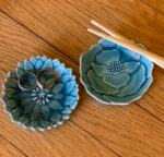 Mini Flower Dishes, Set Of 4
