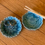 Mini Flower Dishes, Set Of 4