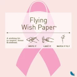 Mini Flying Wish Kit - Pink Ribbon