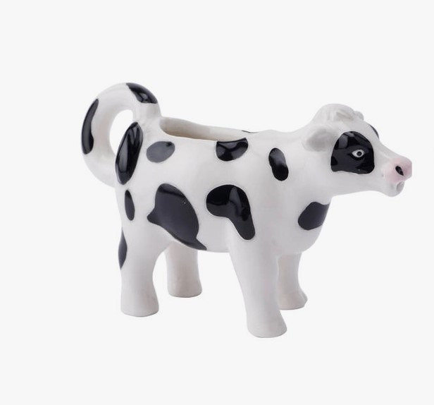 Mini Holstein Cow Milk Pitcher