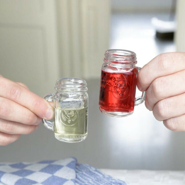 Mini Mason Jar Shot Glasses, Set Of 4 1