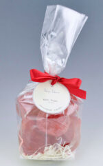 Mini Pear Candles, Set Of 6 - Cranberry 1