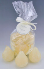 Mini Pear Candles, Set Of 6 - Melon White 1