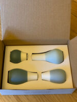 Mini Porcelain Vases - Blues, Set Of 4 2