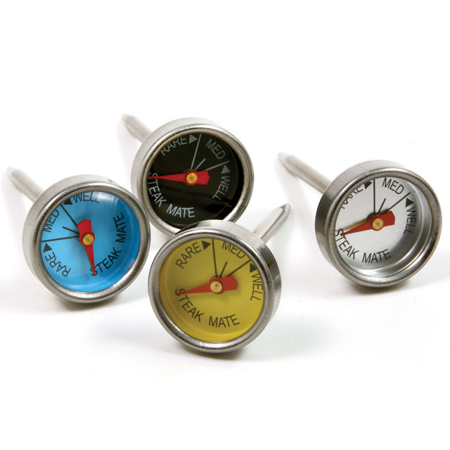 Mini Steak Thermometers, Set Of 4