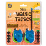 Mini Walkie Talkies, Set Of 2