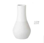 Mini White Porcelain Vases, Set Of 4 4