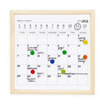 Mini Whiteboard Calendar