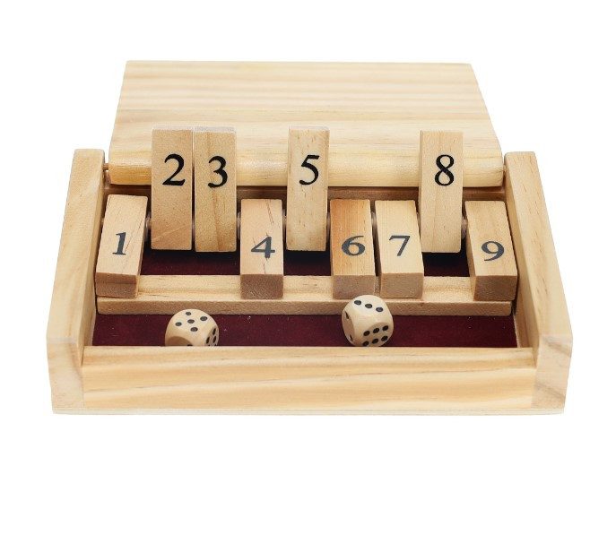 Mini Wood Shut The Box Mini Wood Shut The Box