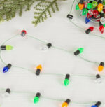 Miniature Spool Of Acrylic Light Bulb Garland 1