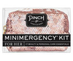 Minimergency Kit For Her - Sequin Rose Gold