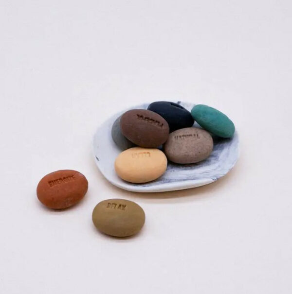 Mood Soap With Porcelain Dish Set 1