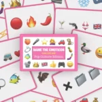 Name The Emoticon Flash Card Game - Assorted 2