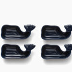 Nantucket Whale Condiment Cups, Set Of 4