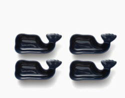 Nantucket Whale Condiment Cups, Set Of 4