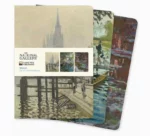 National Gallery Monet Set Of 3 Midi Notebooks