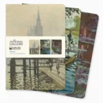 National Gallery Monet Set Of 3 Midi Notebooks