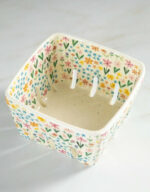 Natural Life Ceramic Berry Colander - Floral
