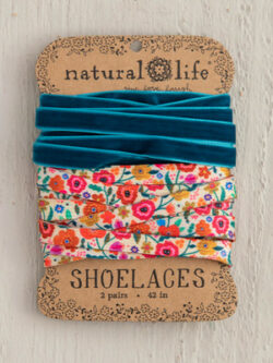 Natural Life Floral Shoelaces