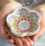 Natural Life Flower Shaped Secret Message Candle 1