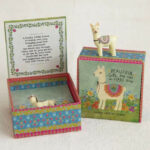 Natural Life Little Llama Charm In Gift Box